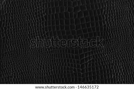 Black Gridded Leather Texture / Old black leather with embossed geometric shapes
