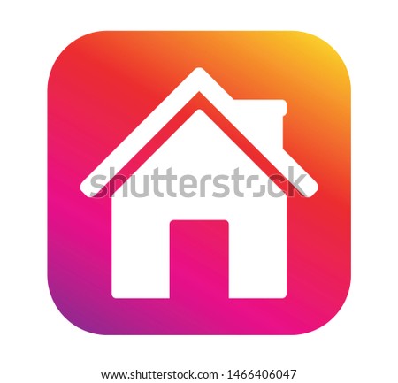 Home icon vector. House icon