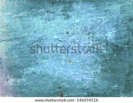 Abstract blue grunge background with space for text or image 
