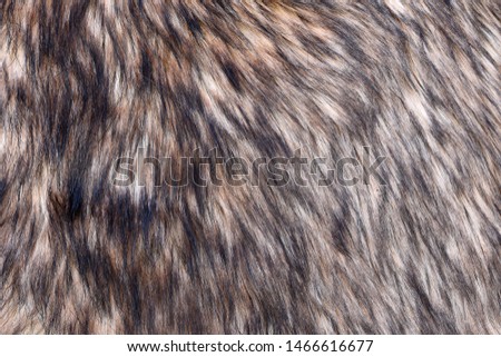 Wolf fake fur texture background