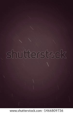 Star trails - taken above Italy, converted to be monochromatic and then colour artificially added back in 