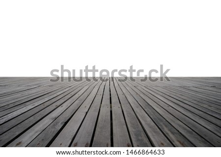 Perspective old wood floor texture