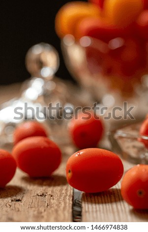 Red and Yellow Tomato Photography