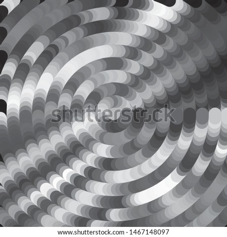 Vintage halftone monochrome geometric texture background. Vector Abstract Texture