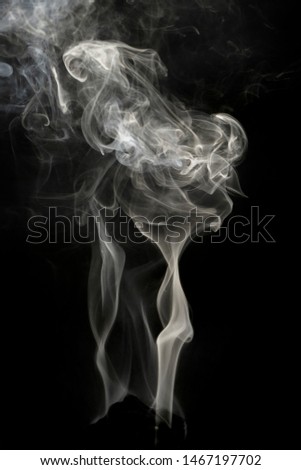 various shots of smoke for stock of images in photography and in illustration 