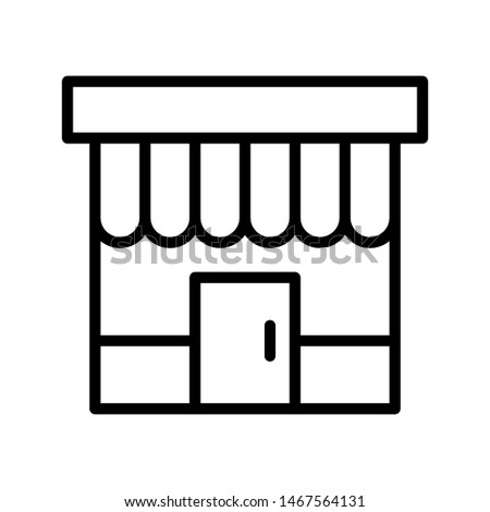 Store icon vector desing  template