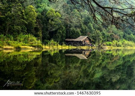 Landscape Reflection. take with nikon d3100 kitt lens Royalty-Free Stock Photo #1467630395