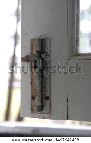 latch or the window lock
