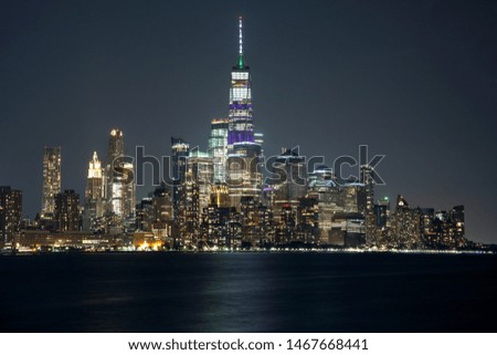 light of night Manhattan, New York