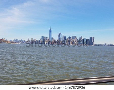 New York Skyline from the Bay