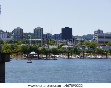Downtown Portland View from the Rive-7-28-2019