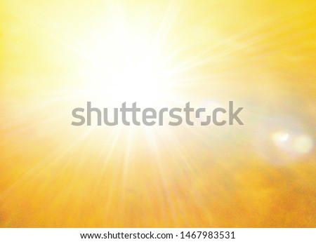 sunlight​ very​ hot​. summer​ season Royalty-Free Stock Photo #1467983531
