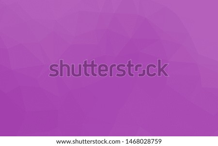 Light Purple vector shining triangular pattern. Shining illustration, which consist of triangles. Elegant pattern for a brand book.