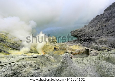 Kawah Ijen Sulfur Mine
