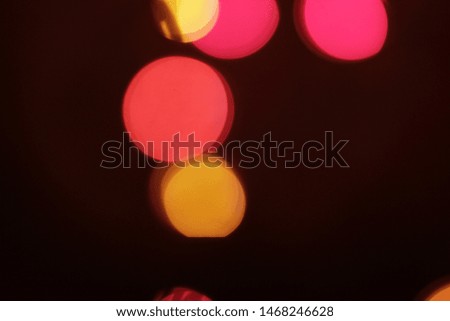 Bokeh light background, abstract circle multicolor, de-focused light