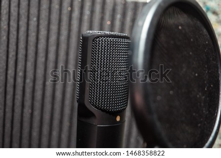studio microphone for voice recording