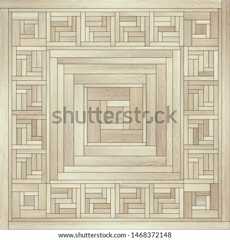 Seamless square tiles wood parquet (light)