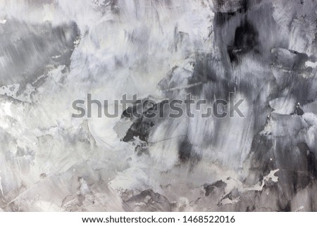 Old gray concrete wall. Vintage textured background. Copy space, place for text.