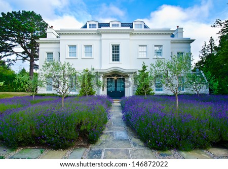 Lavender Palace Royalty-Free Stock Photo #146872022