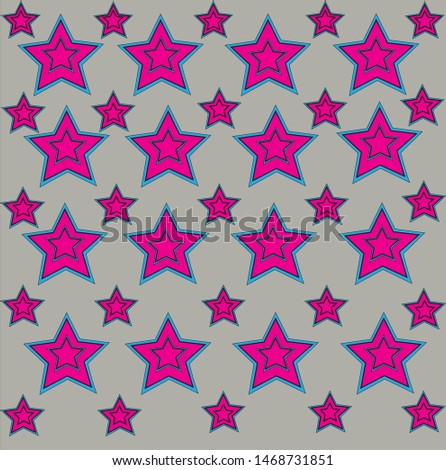 Dark pink star vector wallpaper