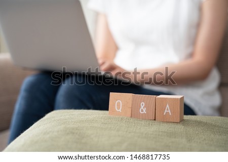 Online Q & A service image Royalty-Free Stock Photo #1468817735