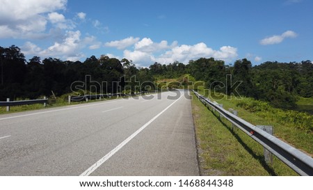 East Coast Highway in the state of Terengganu.