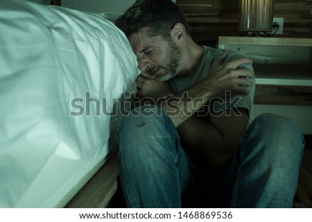 Man Sitting Alone And Depressed Images And Stock Photos