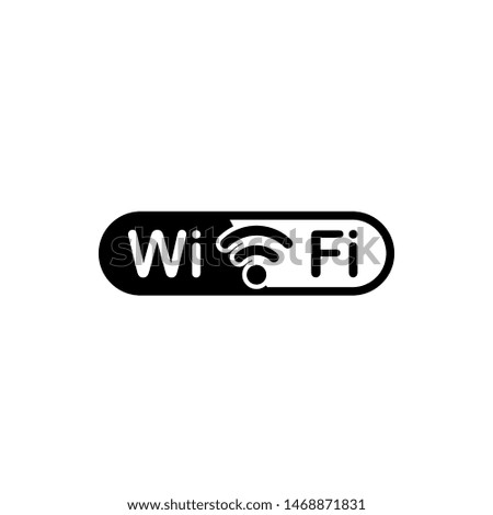 wifi icon, symbol design template