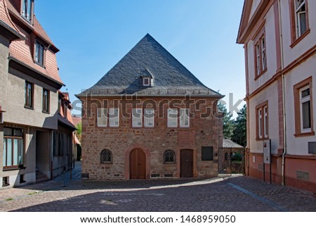 The olf synagogue of Worms in Rhineland-Palatinate, Germany 