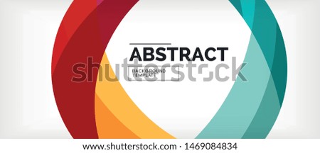 Colorful wave lines abstract background, color line for business or techno presentation. Vector shiny modern wallpaper with stripes