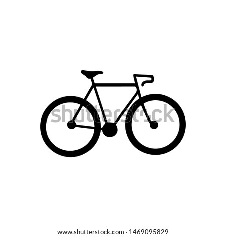 Bike icon vector logo template