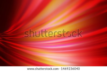 Light Red vector blurred template. Colorful illustration in abstract style with gradient. Elegant background for a brand book.