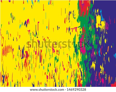 Digital graffiti. Old painted wall. Vector illustration. Bright abstract graphic 