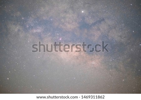 Close up The Milky way Background