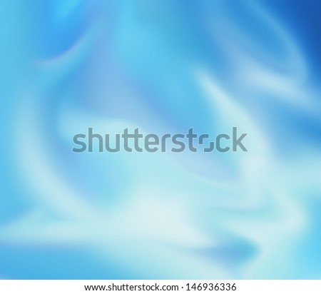 abstract blue background with smooth white lines