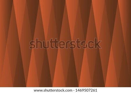 Abstract geometric brown color background, vector illustration