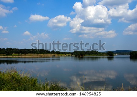 Photo of a lake taken during sunny day