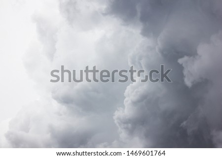 Dark storm sky clouds background