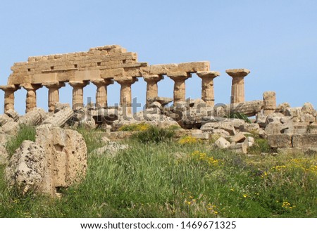 Selinunte was an ancient Greek city on the south-western coast of Sicily in Italy. 
