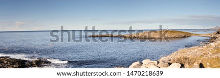 Panoramic image from northern Norway