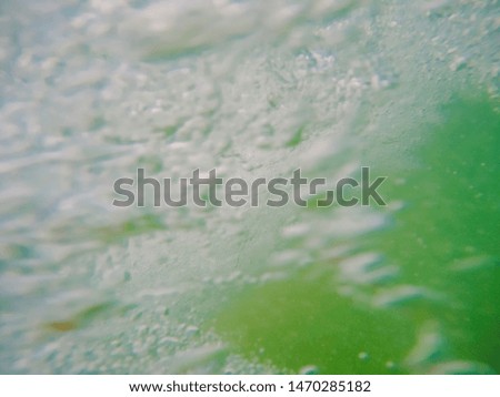 Abstract picture of under the sea,under water,picture has blurred effect