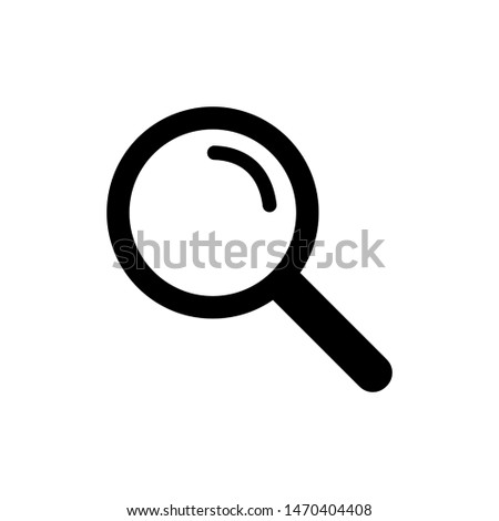 Magnifier vector icon. Magnification symbol design. Magnification icon concept for web and mobile Royalty-Free Stock Photo #1470404408