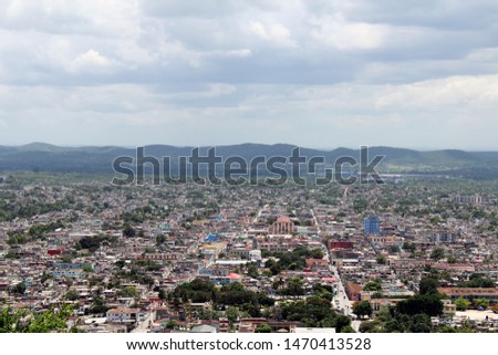 View on the city of Holguín from the Hill of the Cross, Cuba
