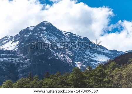 Jade Dragon Snow Mountain in China