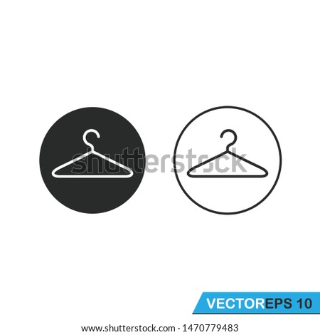 hanger icon vector design template