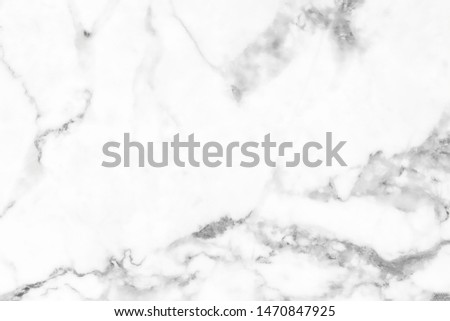 White marble texture background in natural pattern with high resolution.