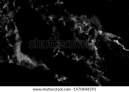 Black marble texture background in natural pattern with high resolution.