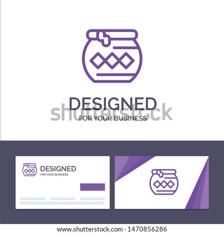 Creative Business Card and Logo template Pot, Sand, Water, Pongal, Festival Vector Illustration. Vector Icon Template background