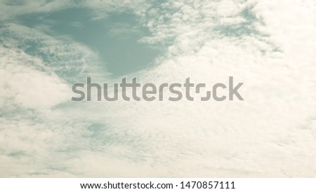 Grey Pastel background with clouds, very bright and beautiful, Can be used as a background.