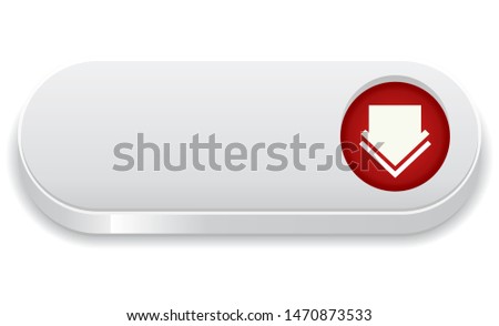 download button with subtle shadow
